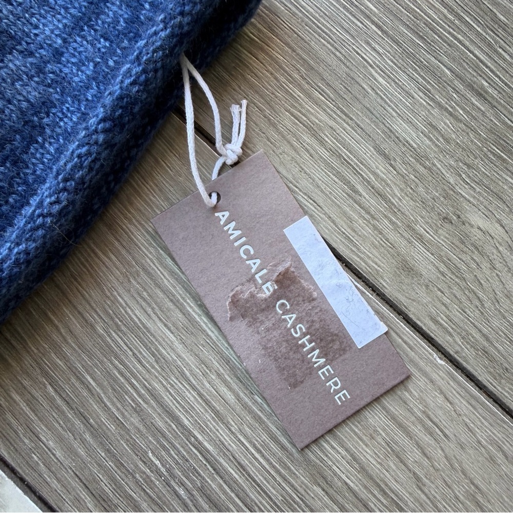 Amicale Cashmere Knit Two-Top Beanie - Picture 3 of 6